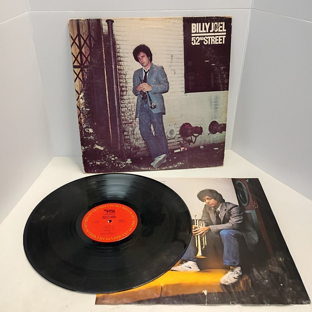 BILLY JOEL 52nd STREET 1978 Vinyl LP Columbia 35609 Big Shot My Life Honesty
